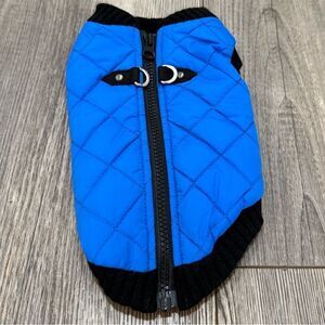 Gooby Blue Quilted Dog Vest
